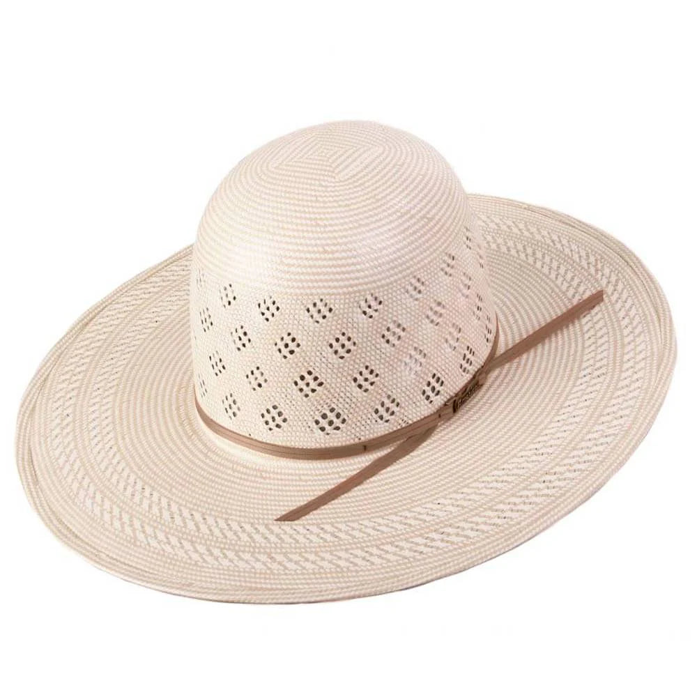 Straw hats American 7800 Open Crown.