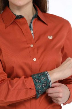 Shirts Women’s Cinch Long Sleeve Stripe TENCEL MSW9165063