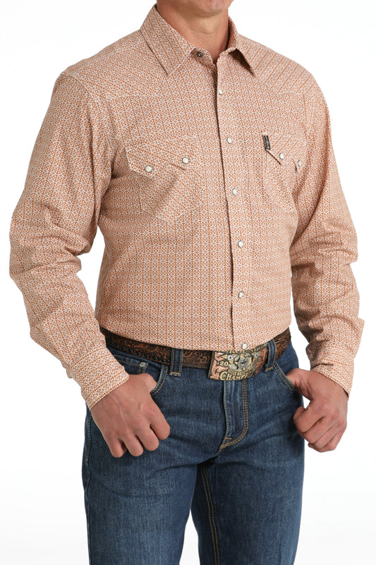 Shirts Mens Cinch Modern Fit Geo MTW1301078