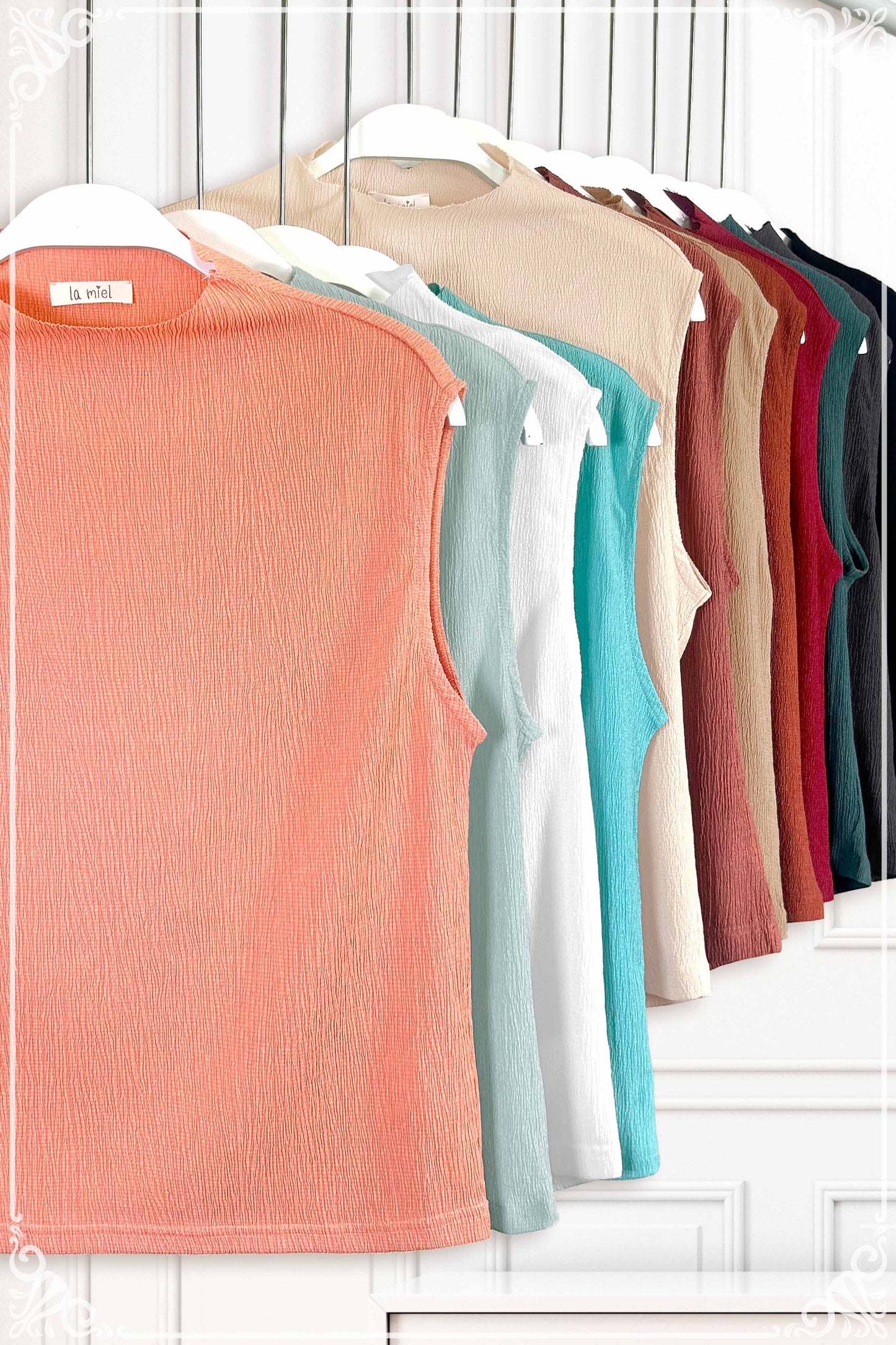 Crinkle Layer Top HCT7705