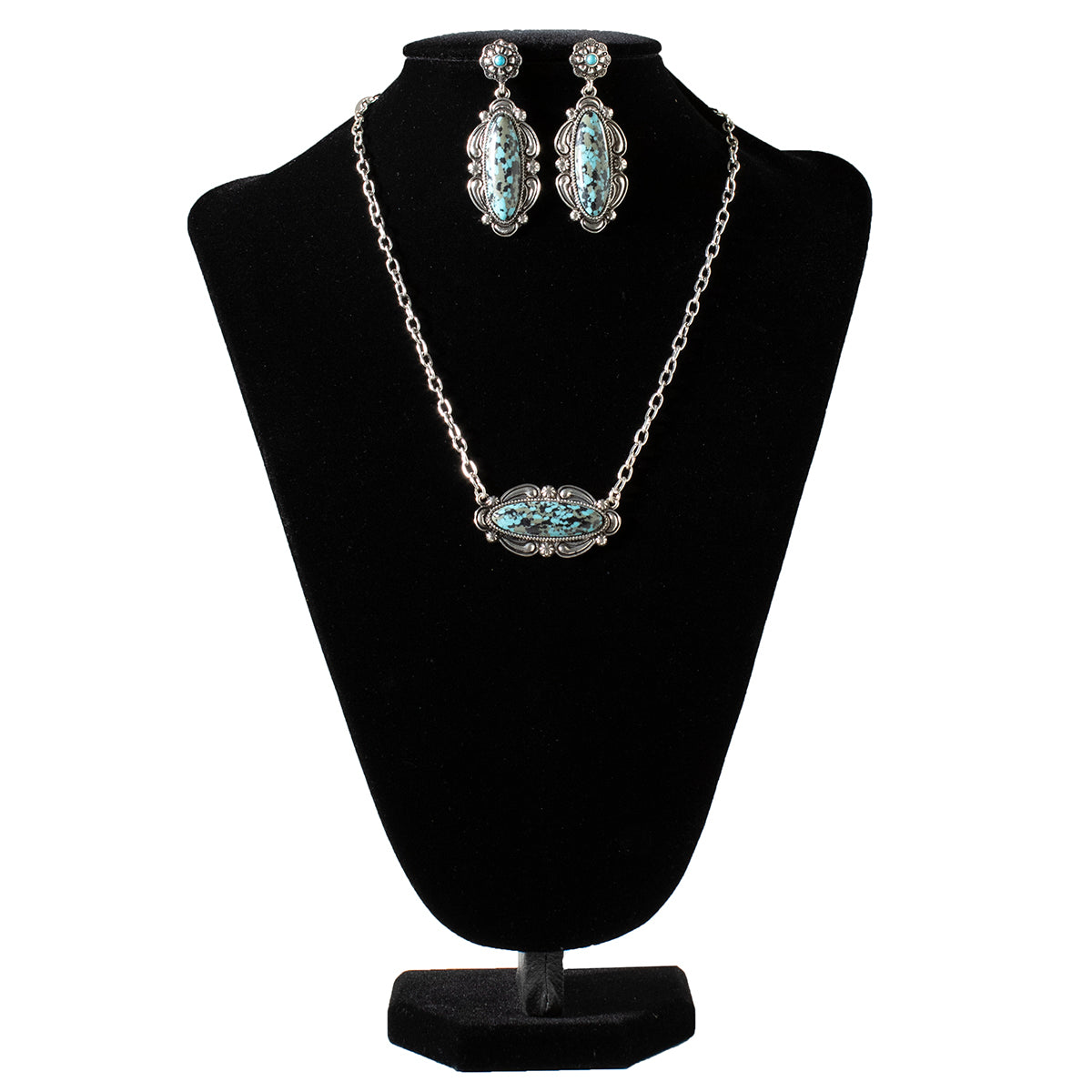 Jewelry Necklace and Earring Set Blazin Roxx 3056088
