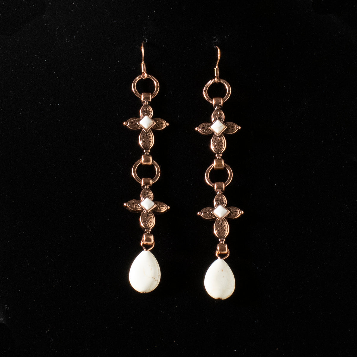 Jewelry Earrings Blazin Roxx Cross Dangle 3056305
