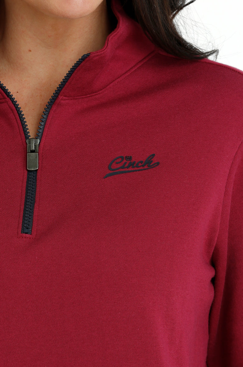 Outerwear Women’s Cinch 1/4 zip Sweater MAK7906001