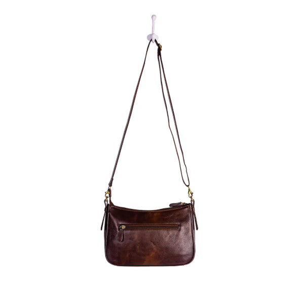 Purses Myra Bag Whitley Way Hand-Tooled Bag S-9298