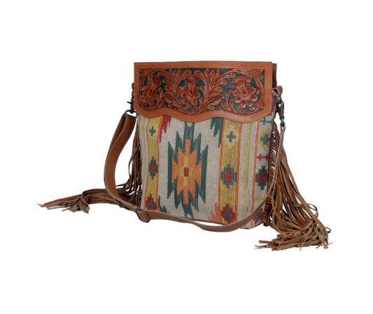 Purses Myra Bag Tingle Wingle Hand-Tooled Bag S-3368