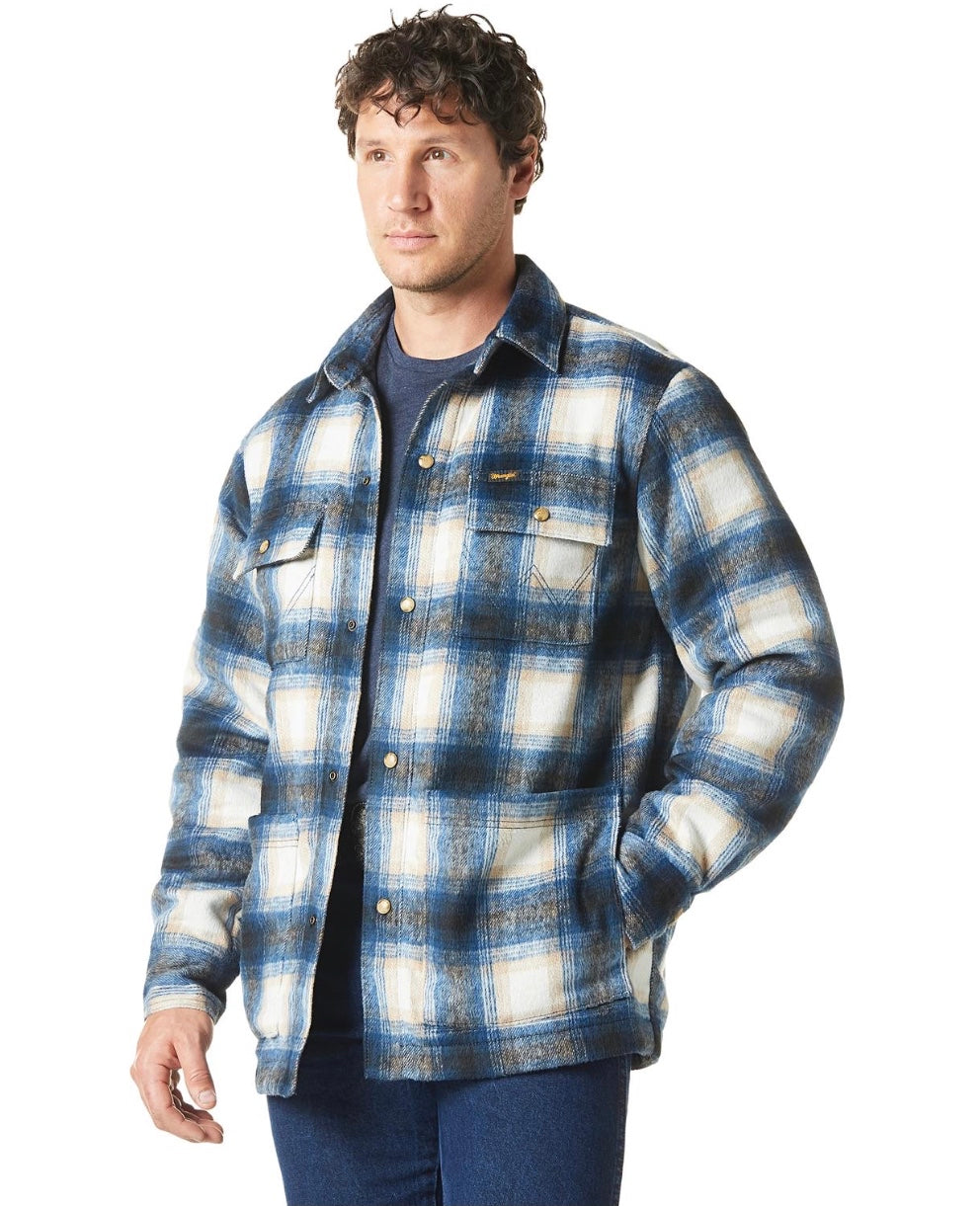 Outerwear Men’s Wrangler Western Flannel Shirt 112336447