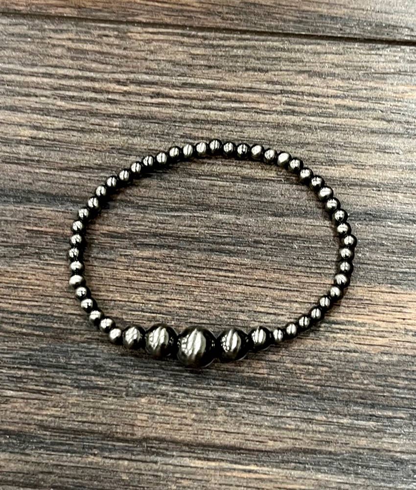 711570, Handmade Polish Navajo Stretch Bracelet