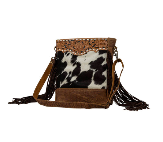 Purses Myra Bag Plains Roundup Leather & Hairon Bag S-7307