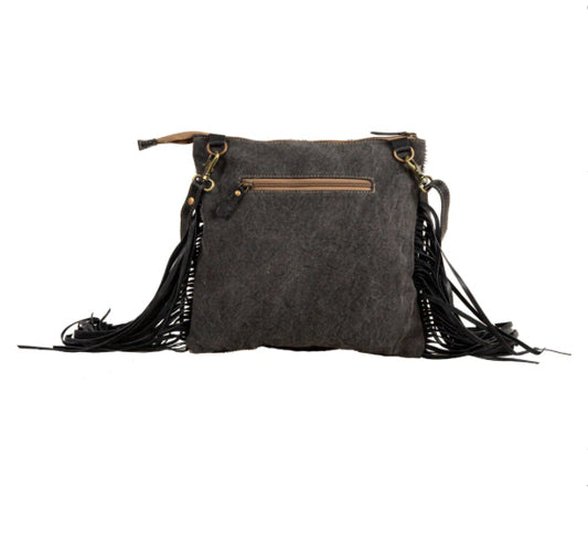 Purses Myra Bag Tumbleweed Trail Fringed Hand-Tooled Bag S-7869