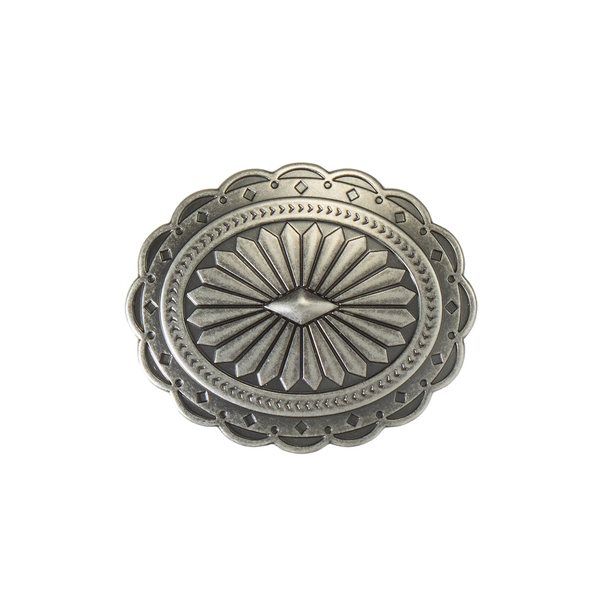 Jewelry Belt Buckle Oval Diamond 37901