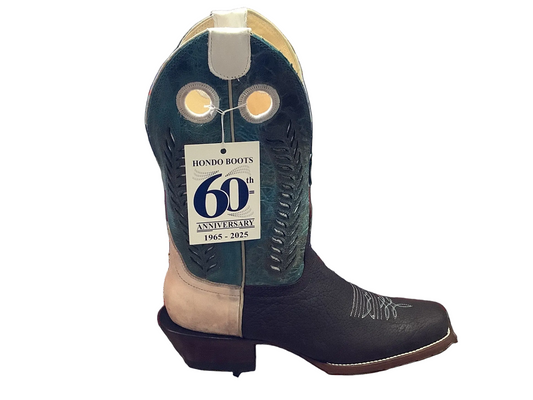 Boots Hondo Vamp Brown Oiled Bullhide 2508