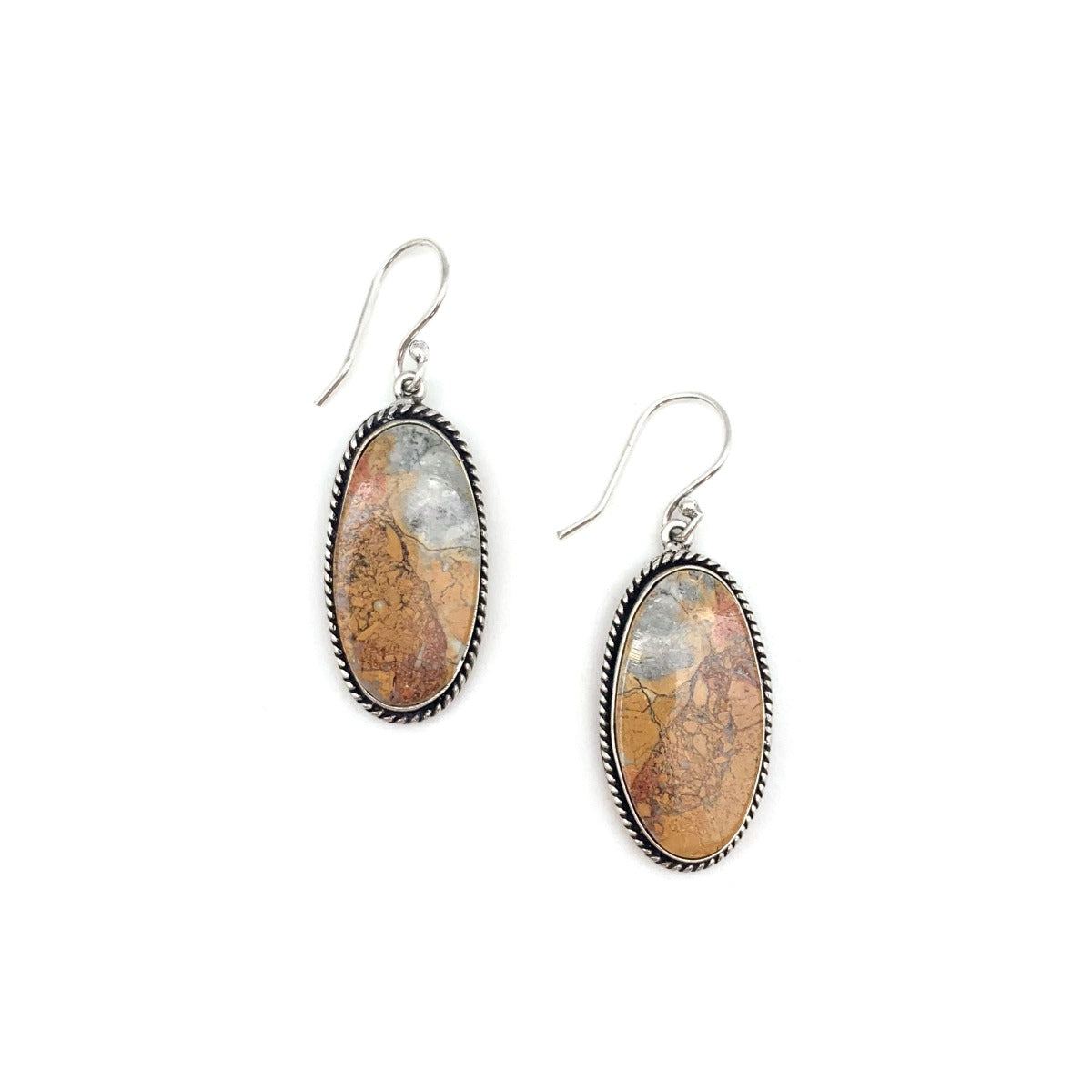 Jewelry Earrings E4605 Maligano Jasper