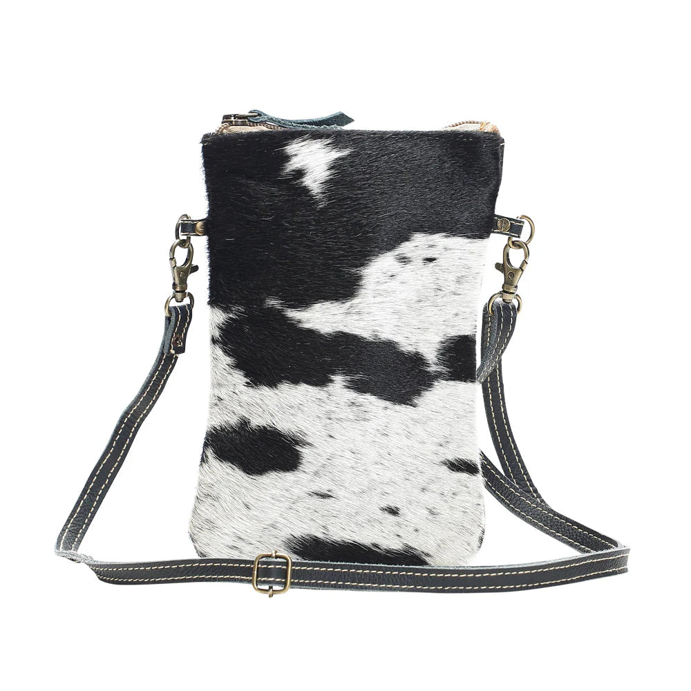 Purses Myra Bag Black and White S -1174
