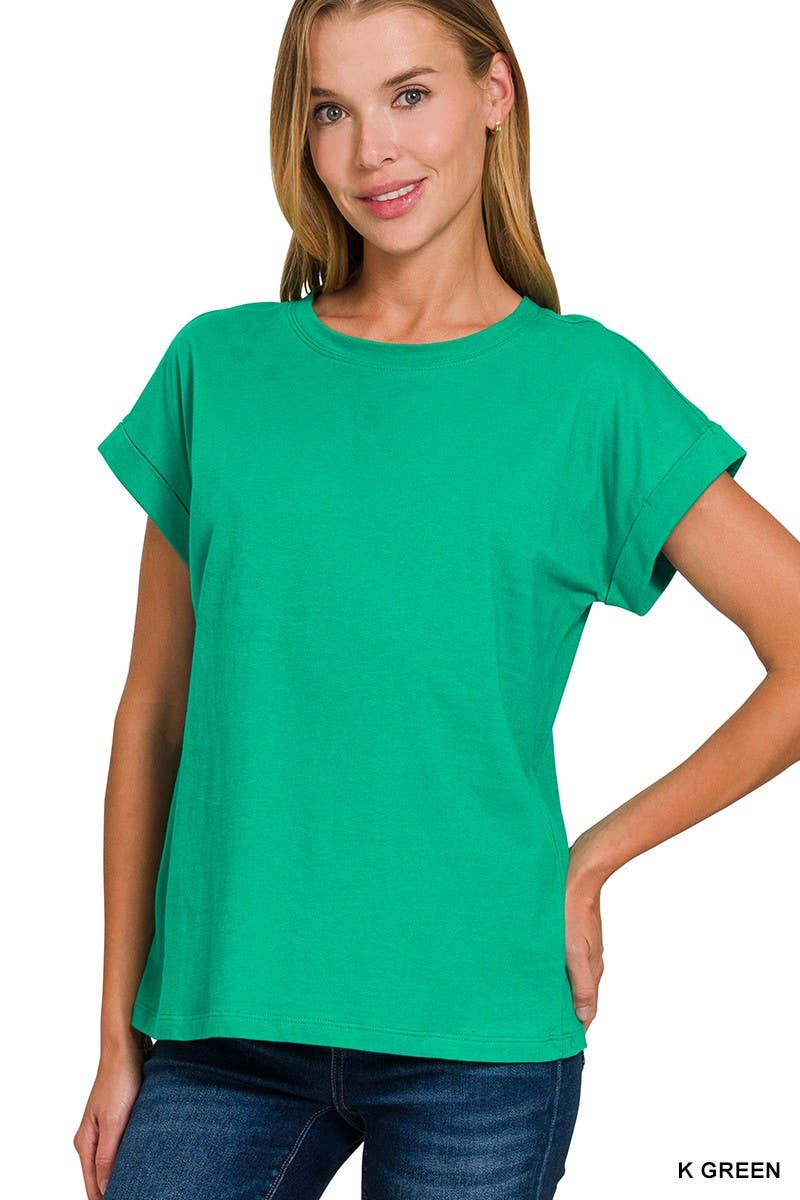 3315 Cotton Crew Neck Short Sleeve T-shirt