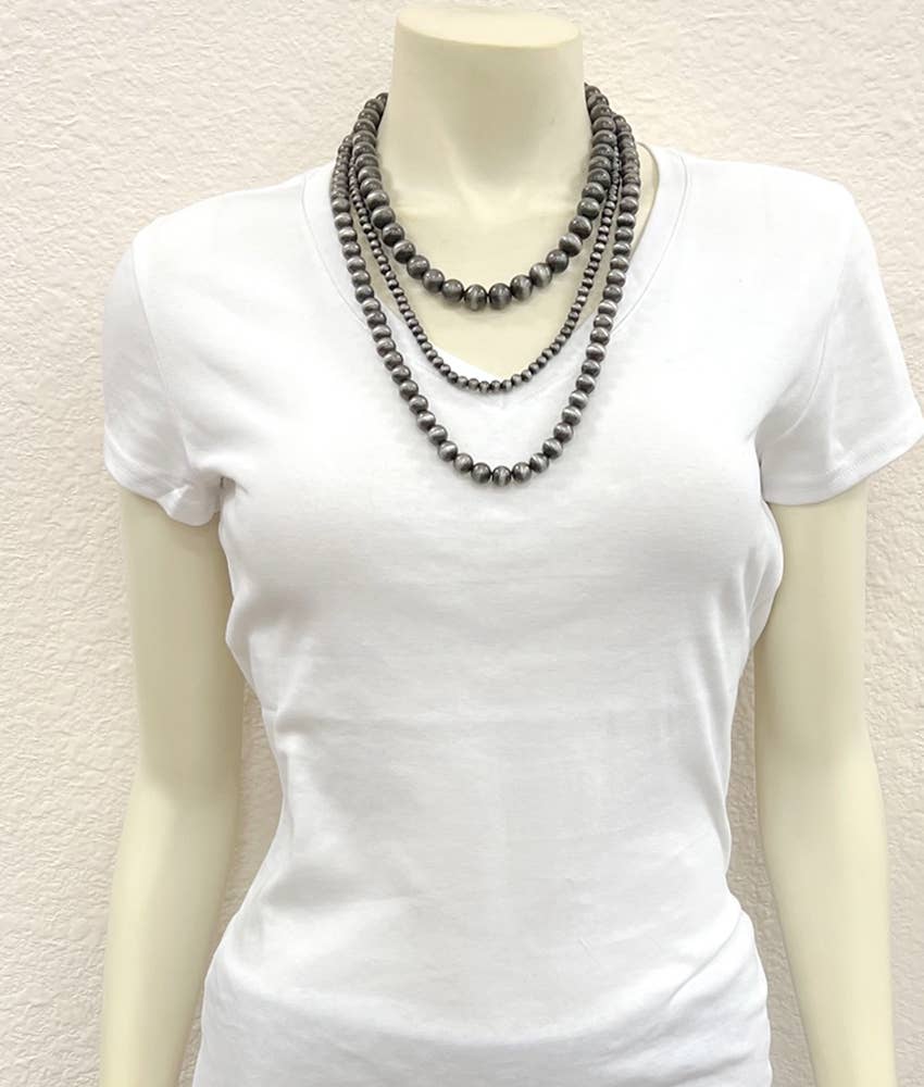 735475, 24" Handmade Navajo Necklace