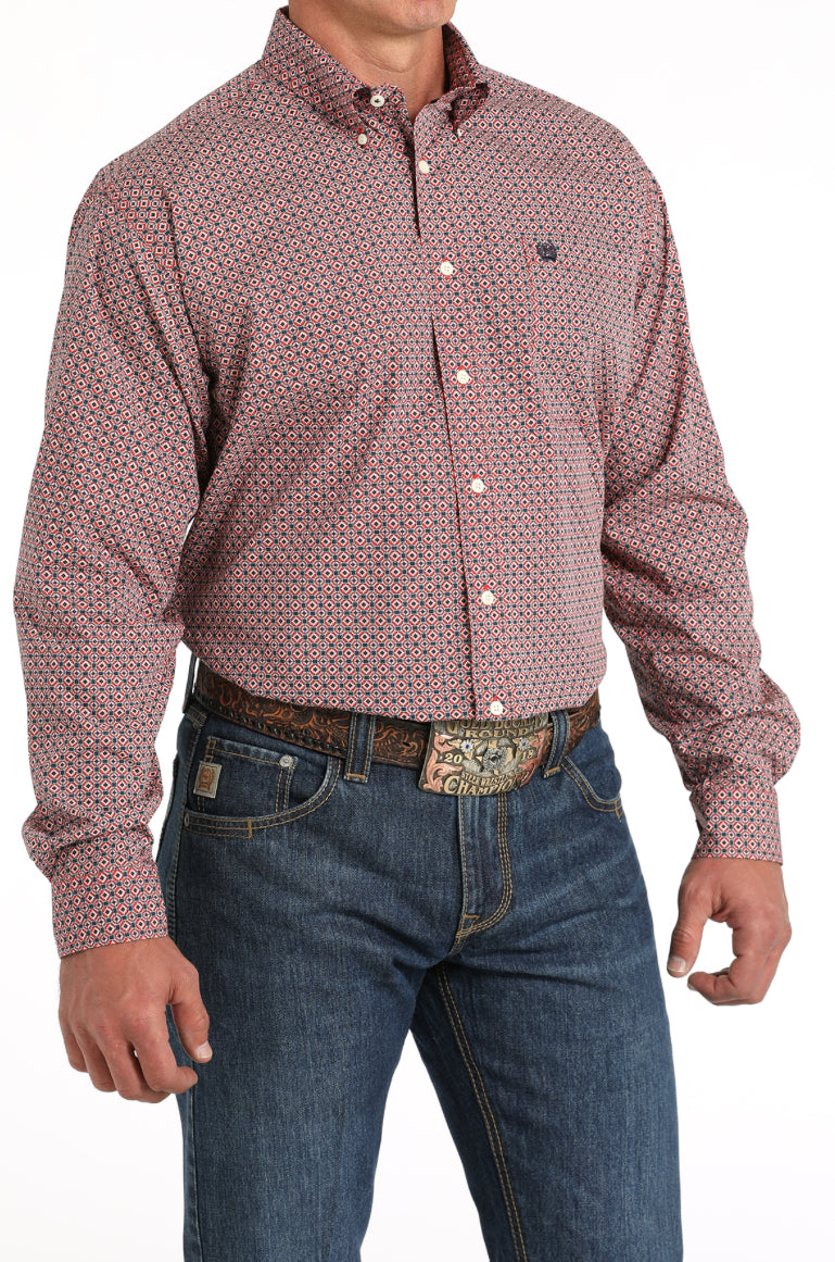 Shirts Mens Cinch Long Sleeve Button MTW1105804