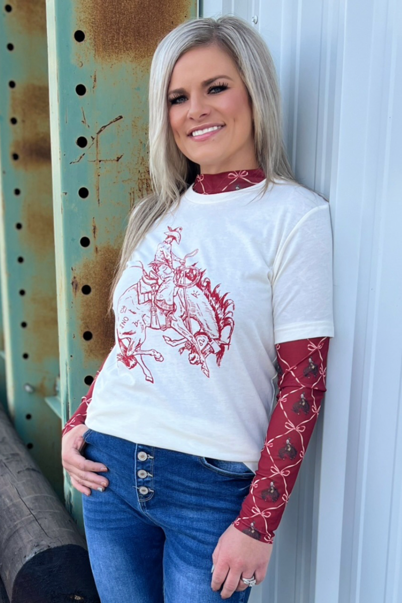 Shirts Women’s Bronc The Halls Tee