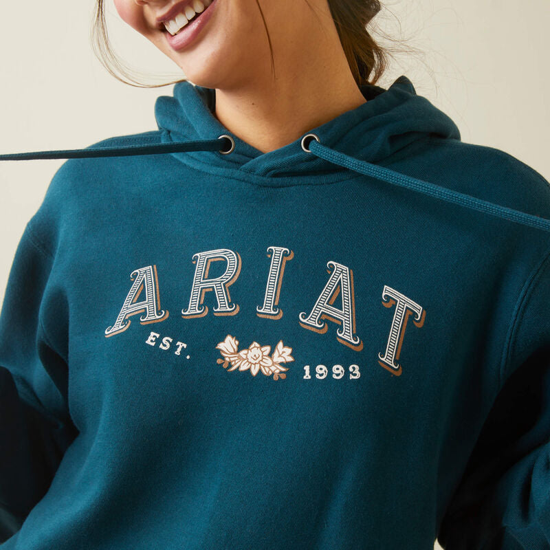 Outerwear Women’s Ariat Real Flora Hoodie 10046446