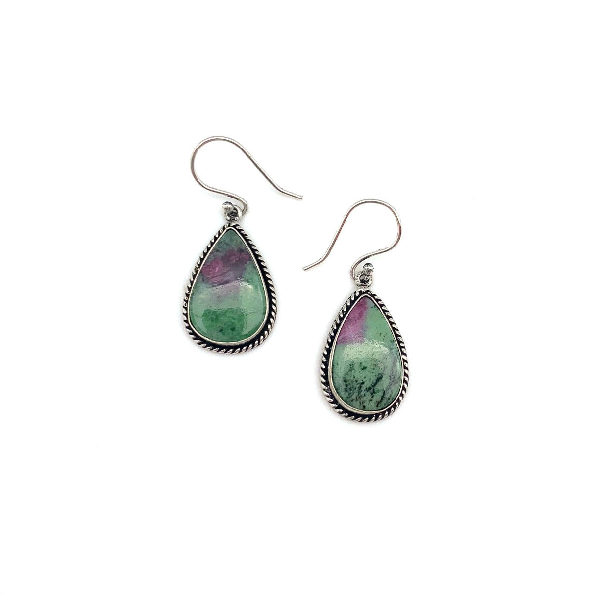 Jewelry Earrings E4603 Ruby Zoisite