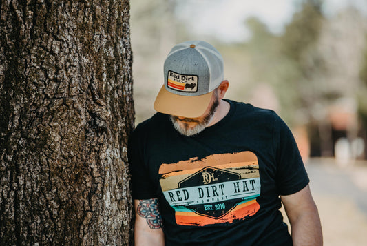 Shirts Mens Red Dirt Sunset Tee RDHCT19