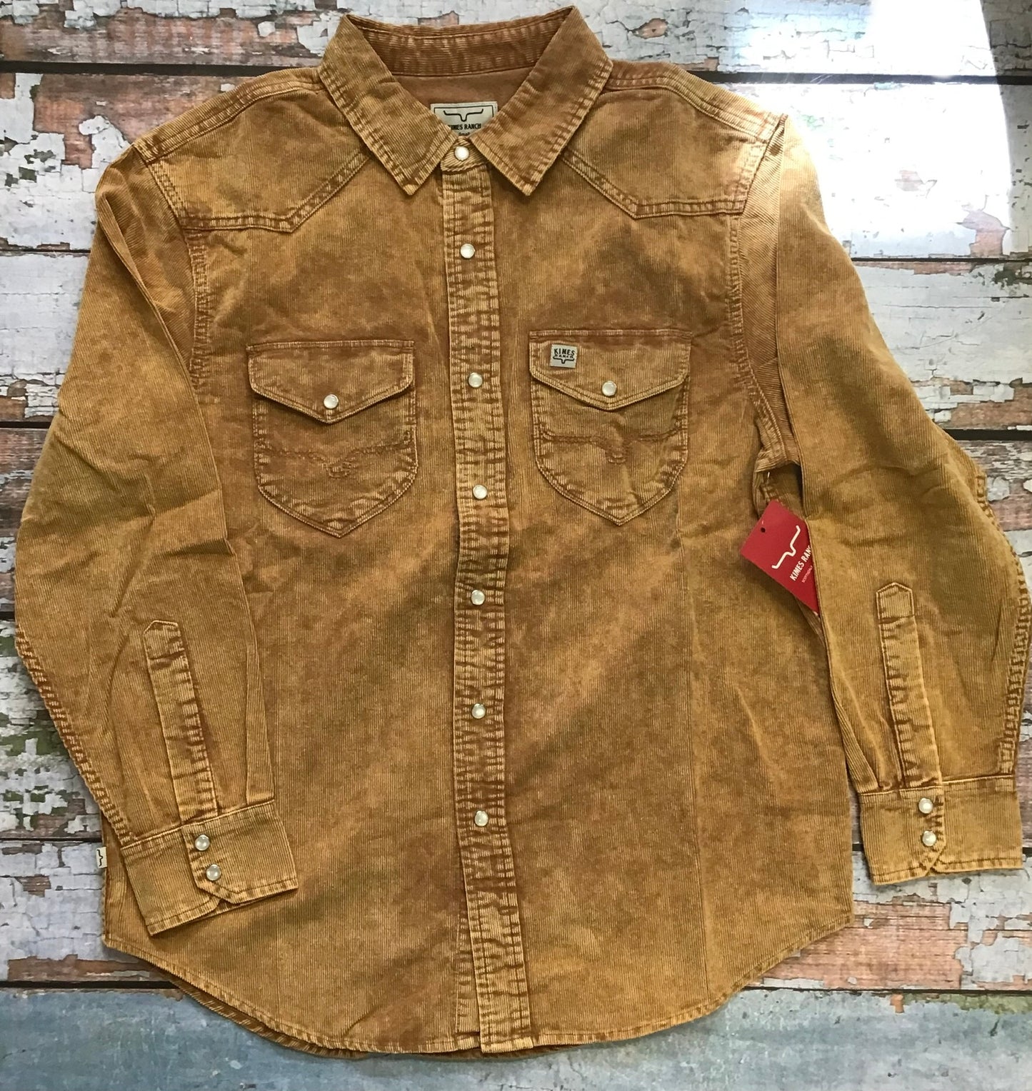 Shirt Women’s Kimes Dixon Cord Camel Top 842606182694