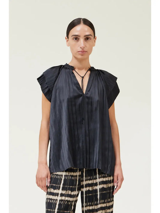 Shirts Women’s Pleated Blouse 41814NS