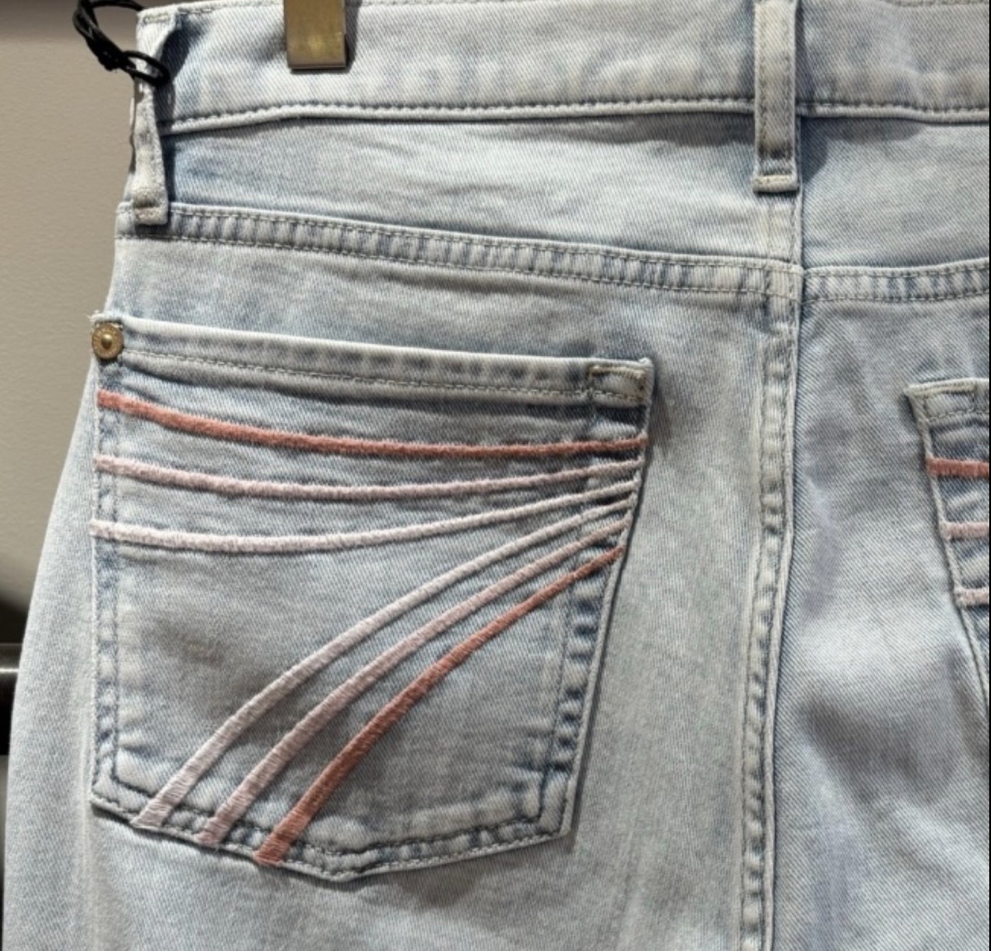 Jeans Women’s Seven’s For All Mankind DOJO Tailorless Exchange Only on 7’s 7U45SR51 YKM Malibu Sky Pink