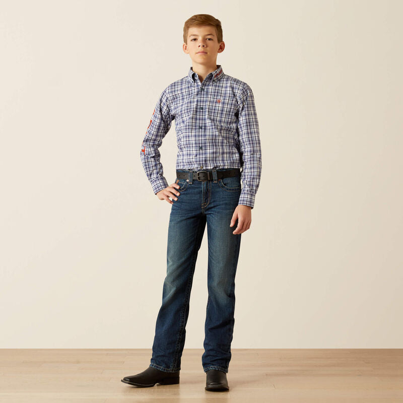 Jeans Boys Ariat B5 Nate Straight Cyclone 10053552