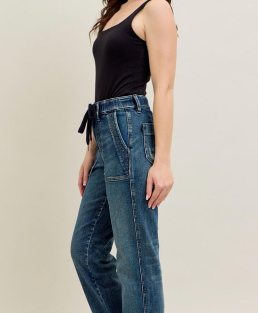 Jeans Women’s Judy Blue HW Vintage Wash Jogger JB88971