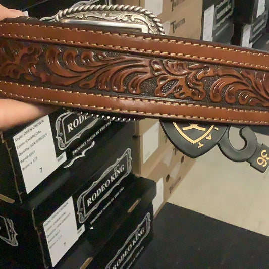 Belts Mens Ariat Tooled A1015008