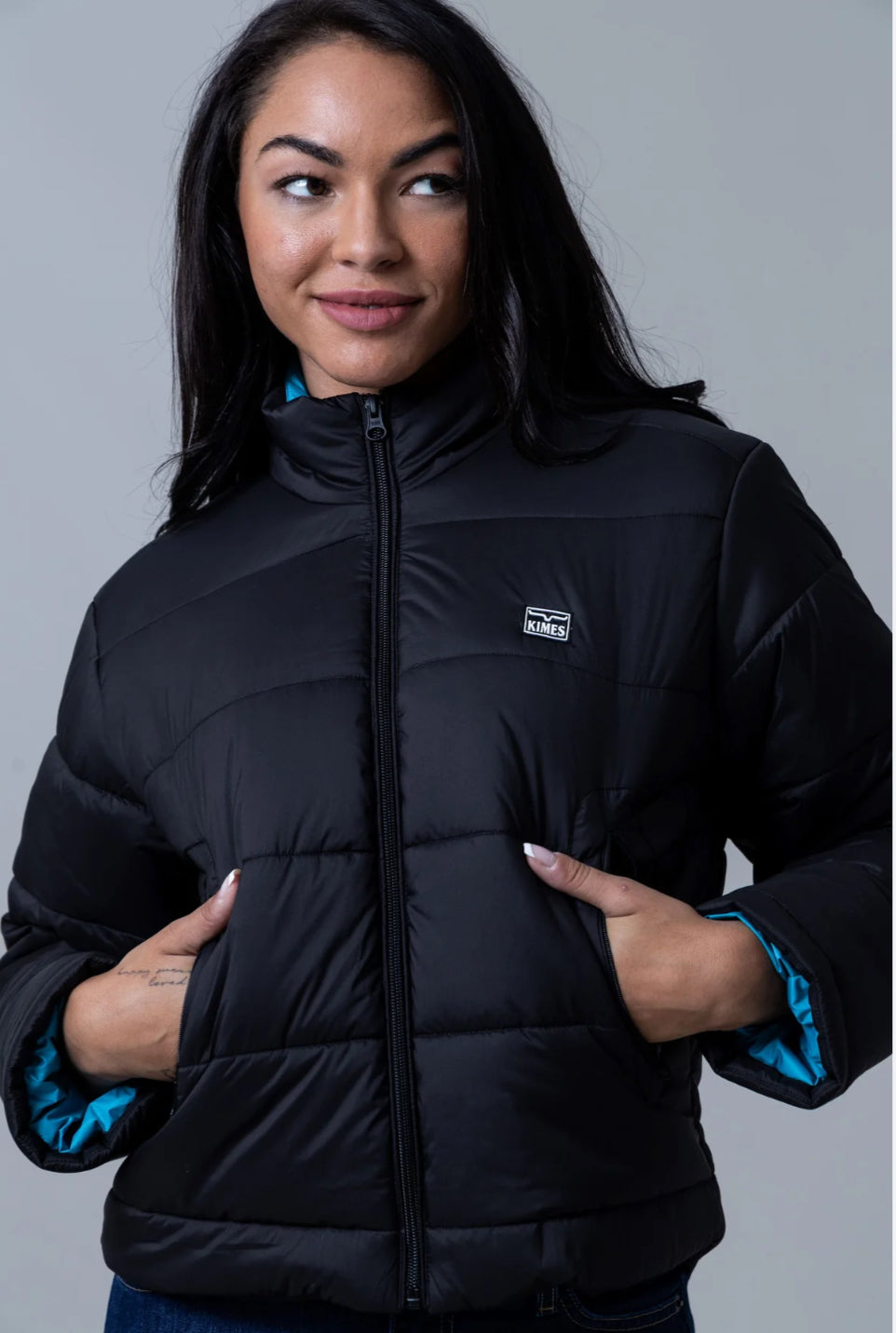 Outerwear Women’s Kimes Coat Valencia Puffy Black