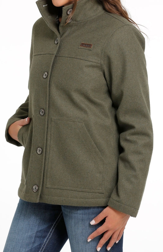 Outerwear Women’s Cinch Wooly Coat MAJ9892001