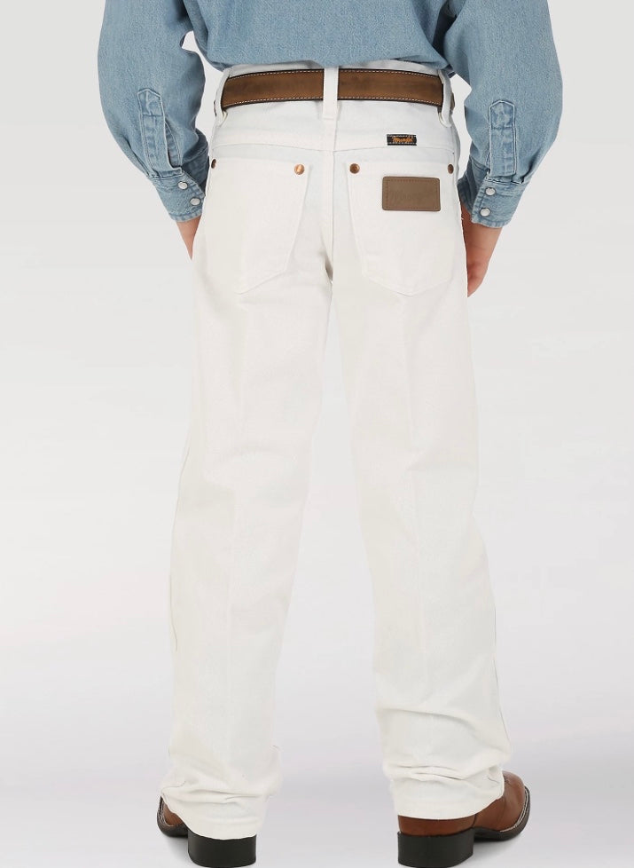 Tags On for Exchange  Boys Wrangler Whites