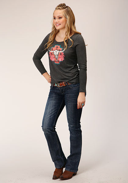 Shirt Women’s Roper Long Sleeve 03-038-0513-6113