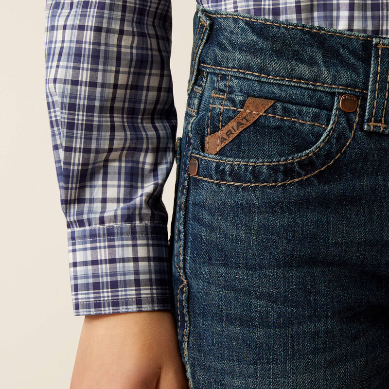 Jeans Boys Ariat B5 Nate Straight Cyclone 10053552