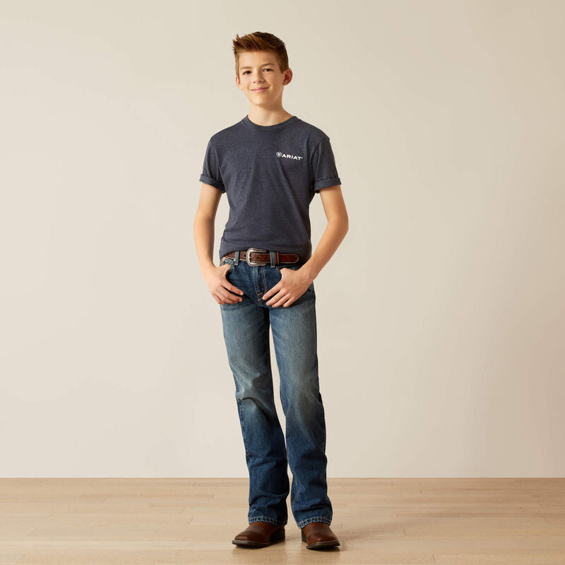 Jeans Boys Ariat B4 Kelvin Boot Cut Dakota 10053551