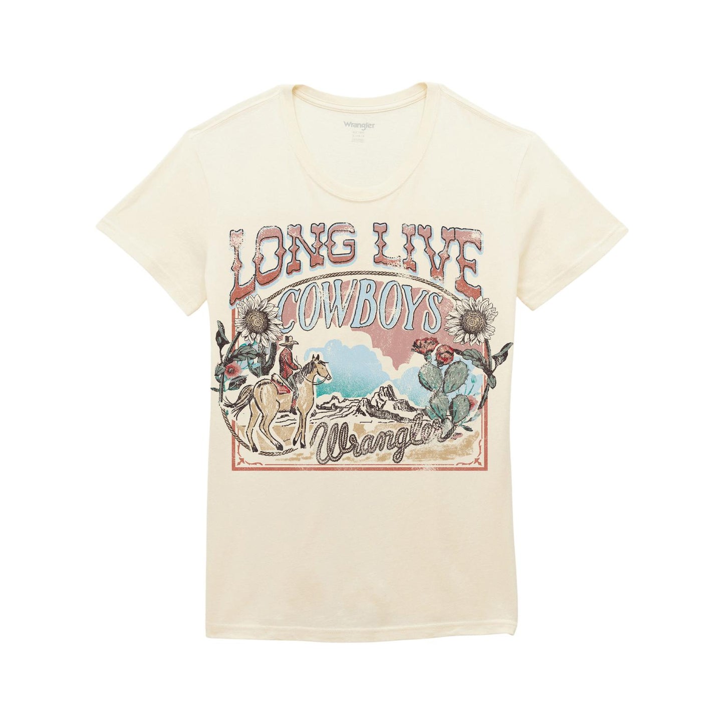 Shirts Women’s Wrangler Retro Graphic Tee Long Live Cowboys 112354364