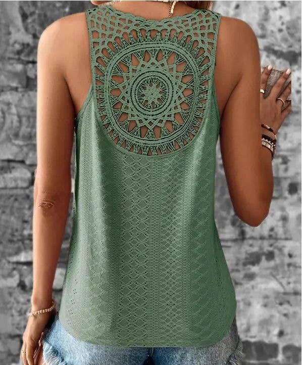Women’s Tank Top Summer Boho RCWJ02064
