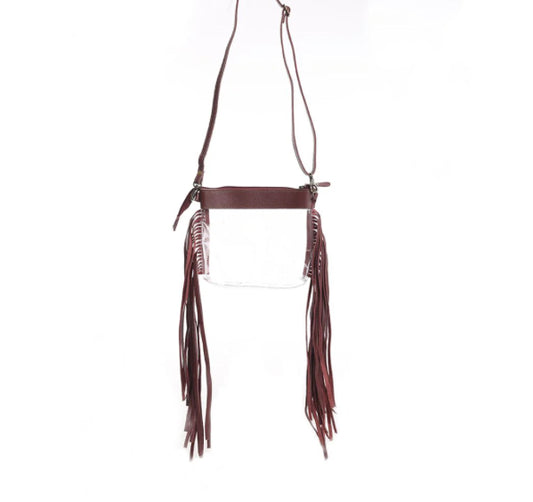 Purses Myra Bag Azura Clear Bag in Chocolate S-9553