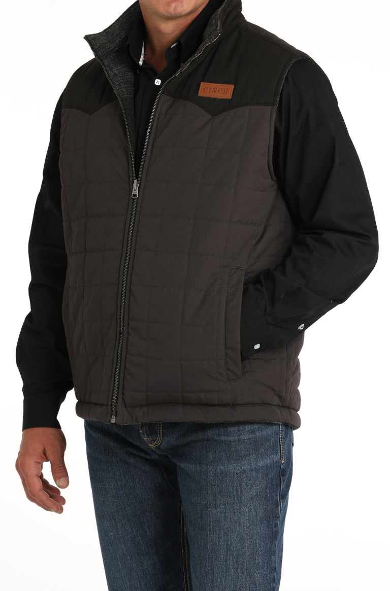 Outerwear Men’s Cinch Vest Charcoal Reversible MWV1911001