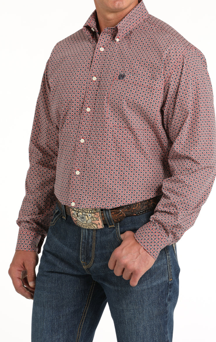 Shirts Mens Cinch Long Sleeve Button MTW1105804