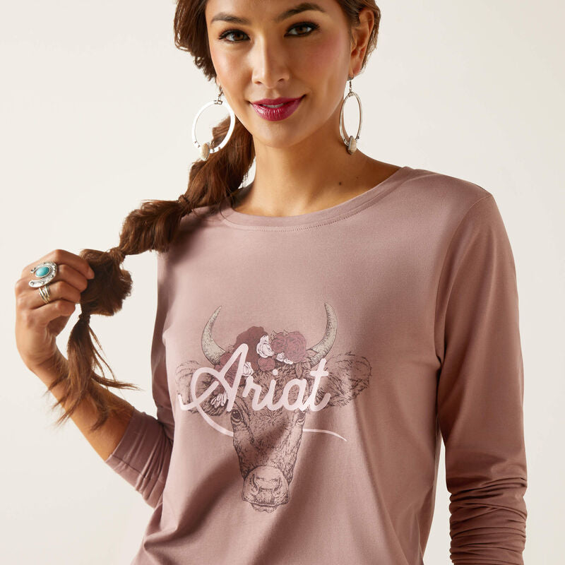 Shirt Women’s Ariat Twilight Mauve Fawna 10047404