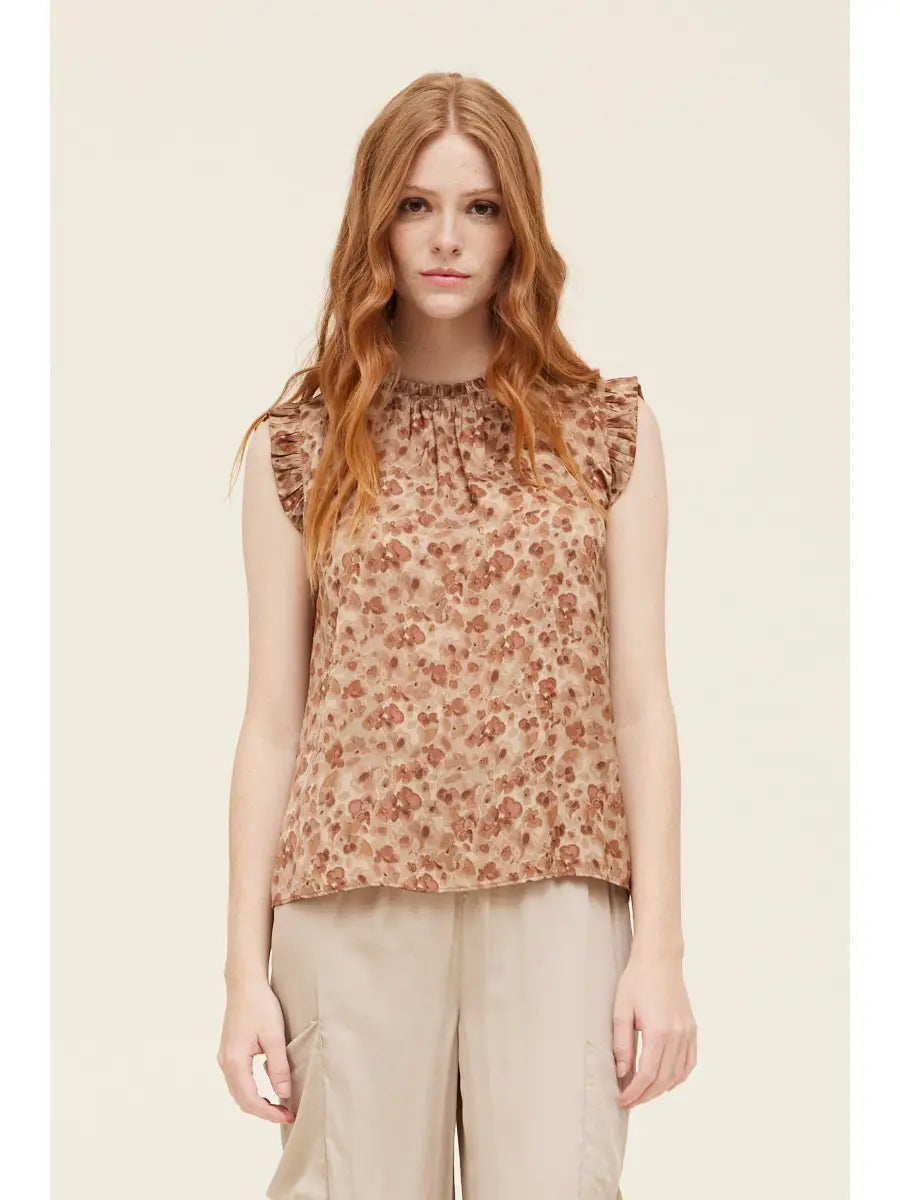 Shirts Women’s Bubble Ruffle Tank 40811GP