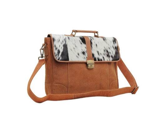 Purses Myra Bag Barn Leather and Hair on Bag S-6554
