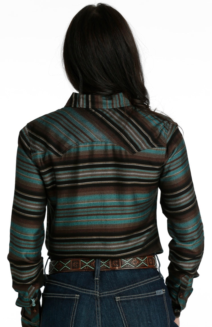 Shirt Women’s Cruel Denim Long Sleeve Stripe CTW7226015