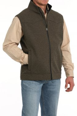 Outerwear Men’s Cinch Bonded Wooly Vest MWV1909004