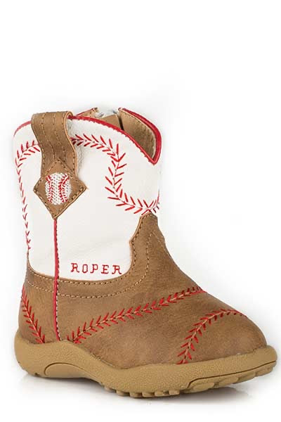 Boots Kids Roper Fashion Boot Baseball  09-018-1902-0083, 09-017-1902-0083, 09-016-1902-0083