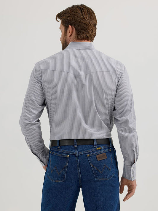 Shirts Mens Wrangler Dress Stripe 112355361