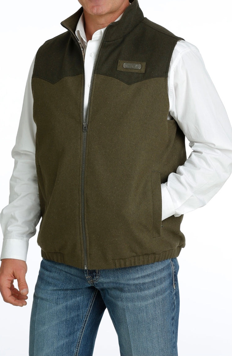 Outerwear Mens Cinch Wooly Vest MWV1543009