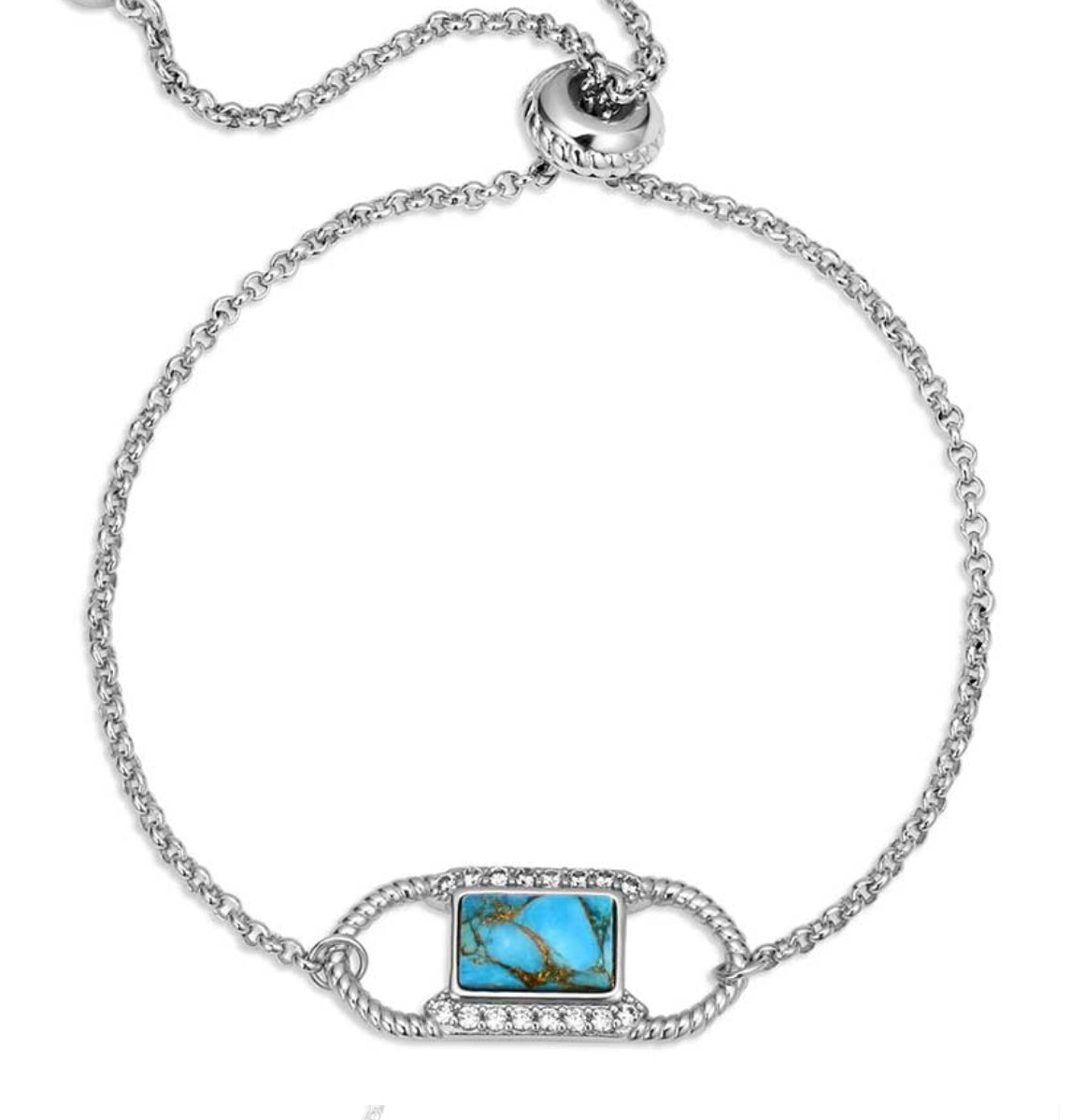 Jewelry Montana Silversmiths Turquoise Glam Bracelet BC6372